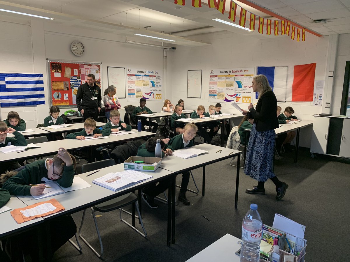 BCA_Transition's tweet photo. Another fab morning at @BCAWarrington. @MeadowsideWillo visited as part of our primary programme. Some amazing poetry and use of language from these yr5 students. Literally the best part of my week! @BCA_English @BCAMrHarris @MeadowsideCPSch #primary #transition #funwithlanguage https://t.co/OnHpmiSqfM