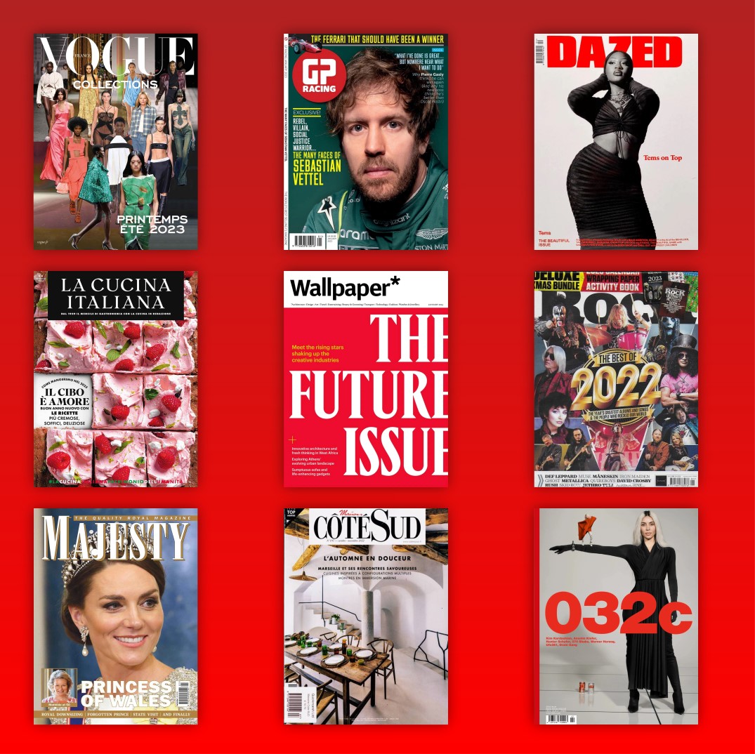 magazinecafe's tweet photo. Want to read the hottest magazines from around the world?
Head to https://t.co/RMqSiv44Qd & order your favorite magazine now!
#magazinecafe #magazine #trending #vogue #dazed #majesty #cotesud #032c #gpracing #032c #wallpapermagazine #lacucinaitaliana #latestissue https://t.co/kEjsDrdgQU