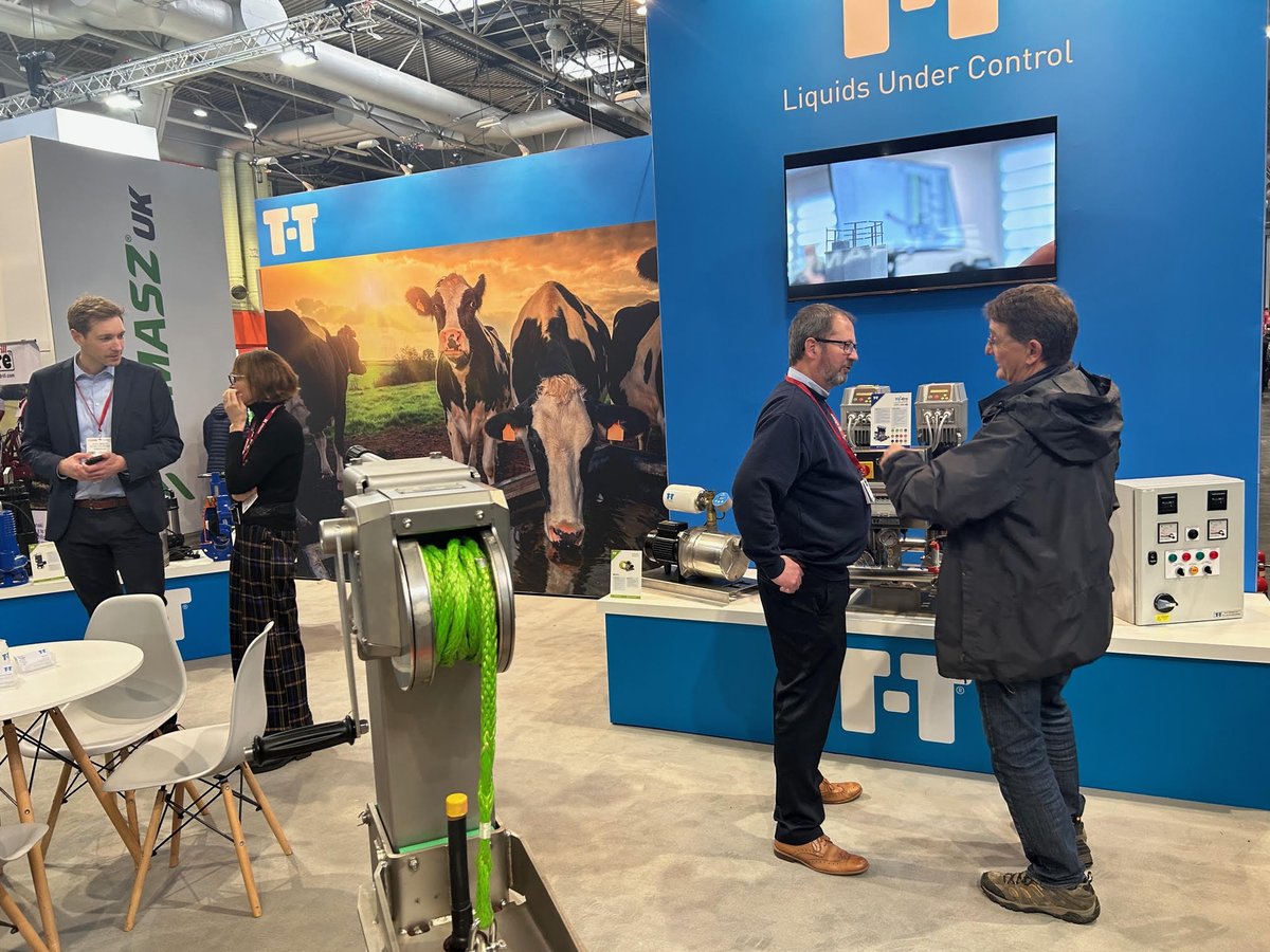 🙌 🎟️ We're enjoying a busy day so far here at @lammashow! Come and say hello if you're here - you'll find us in Hall 19 on Stand 19.320.

We can't wait to meet you. 💙

#LAMMA23 #agriculture #farming