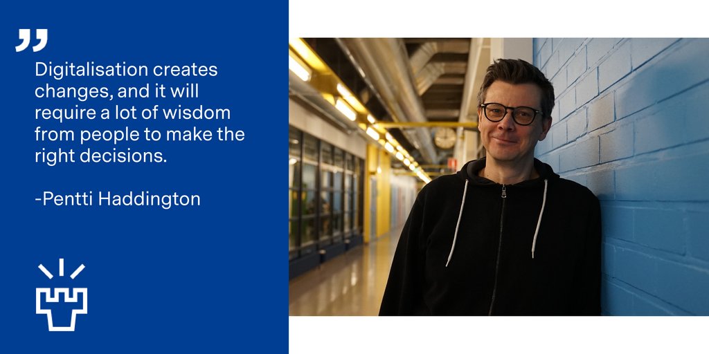 GenZ_Oulu's tweet photo. Digital technologies shape our interaction in subtle ways, says English language Professor and GenZ director Pentti Haddington.
Read more about Pentti's insights: https://t.co/LAIpeJ9Rq4
@unioulu @PeaceTalk_Oulu
#meettheresearcher #digitalisation #HumansInChange #SmartSociety https://t.co/KbooUK7nG7