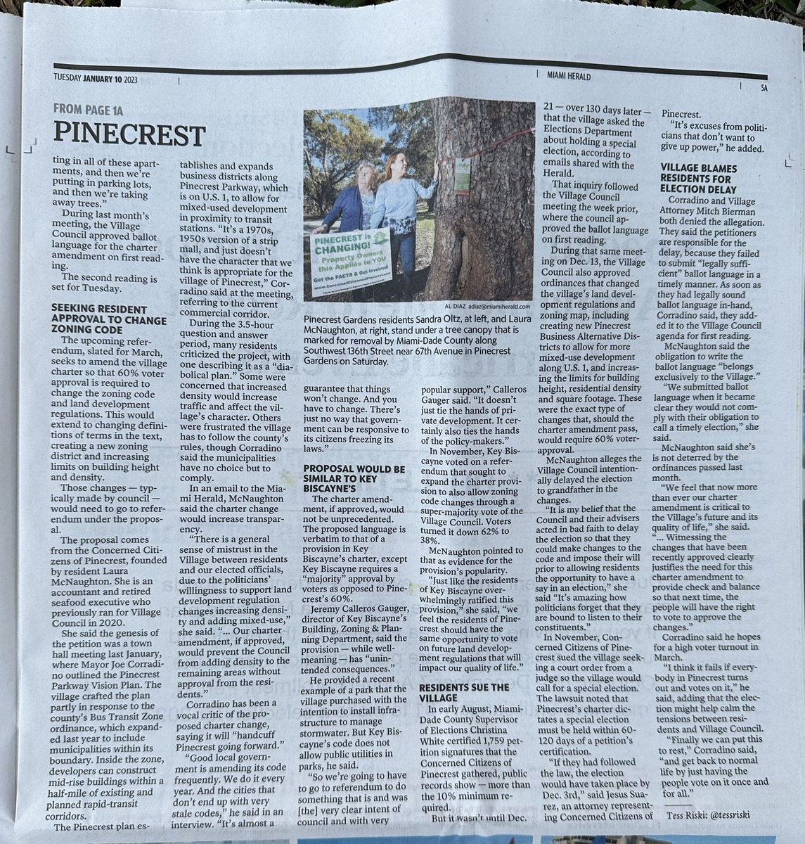 estebangerbasi's tweet photo. On March 7th the owners of the Villas of #Pinecrest have to vote to amend our constitution on a vital issue of future zoning. Get informed so you can vote, don't throw away your vote. There are only two options “Yes” or “No”. you decide. #PinecrestFL @pinecrestfl @pinecrestfl https://t.co/bpDPtWVeCS