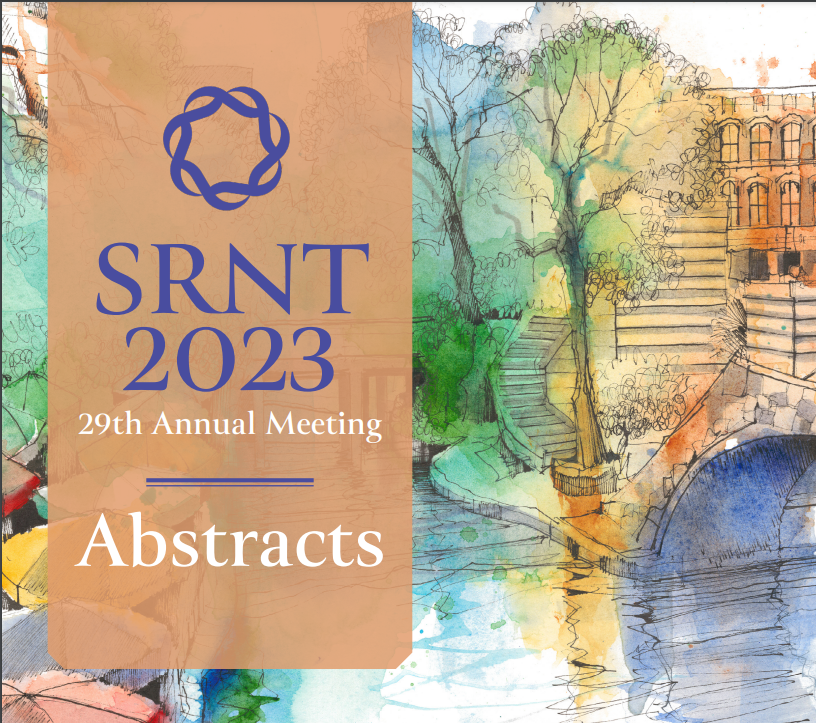 Take a look at all the amazing abstracts that will be presented this year at the #srnt2023 @srntorg  conference in #SanAntonio!  tinyurl.com/srntabstracts2… #Tobacco #Tobaccoresearch