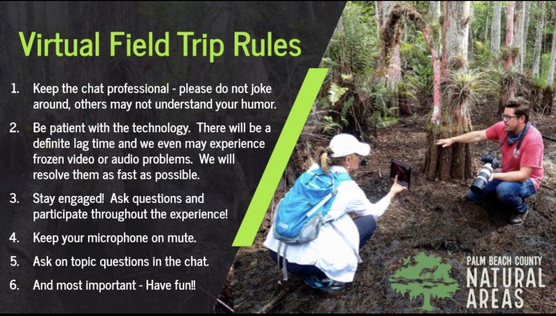 STEMagillPSMS's tweet photo. Who @pbcsd is ready for a @pbcgov (ERM) vft?! Tomorrow at 4:30pm, Ss can join via GM (see your science teacher or message me for code) or YouTube. If Ss joint GM they will be a to ask scientists in the field Q’s. @PBCSDScience @evacwynar #explorewithERM **YouTube link ⬇️ https://t.co/boqE7Eiyfe