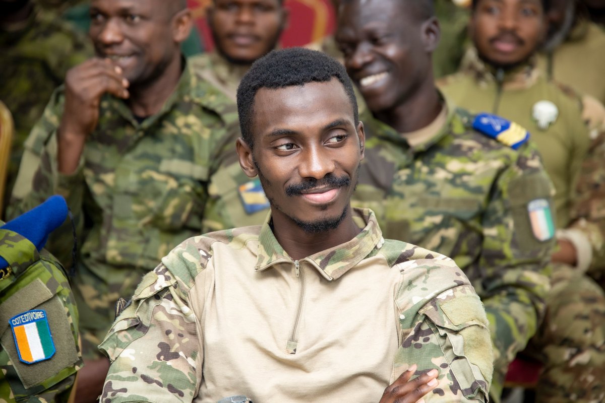TBirahimaO's tweet photo. J'ai rendu visite, ce mardi 10 janvier 2023, à nos 49 héros, à Assinie, où ils sont pris en charge par nos spécialistes en Réarmement Moral de l'Armée de Côte d'Ivoire. https://t.co/aKCxxxZKdJ