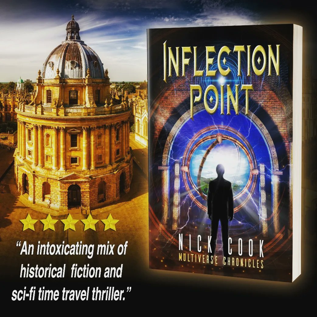 LukeActsandVO's tweet photo. The day has come. 

I give you 'Inflection Point' A Time Travel Adventure ( Book 1 in The Inflection Point Series - The Multiverse Chronicles) written and created by Nick Cook.

I narrated this first audiobook in the series last year and it has now been released to @audible_com. https://t.co/nRzG1zOx8N