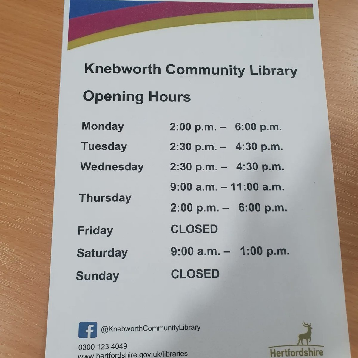 KnebCommLibrary's tweet image. Pop into Knebworth Community Library for:-
A quiet study area
Toilet facilities 
PC&apos;s to use
Free Wi-fi 
Printing, scanning &amp;amp; photocopying facilities 
A bright cheerful children&apos;s area
Run by friendly local volunteers 
Comfy seating to relax &amp;amp; read
#knebworthlibrary
#locallibrary