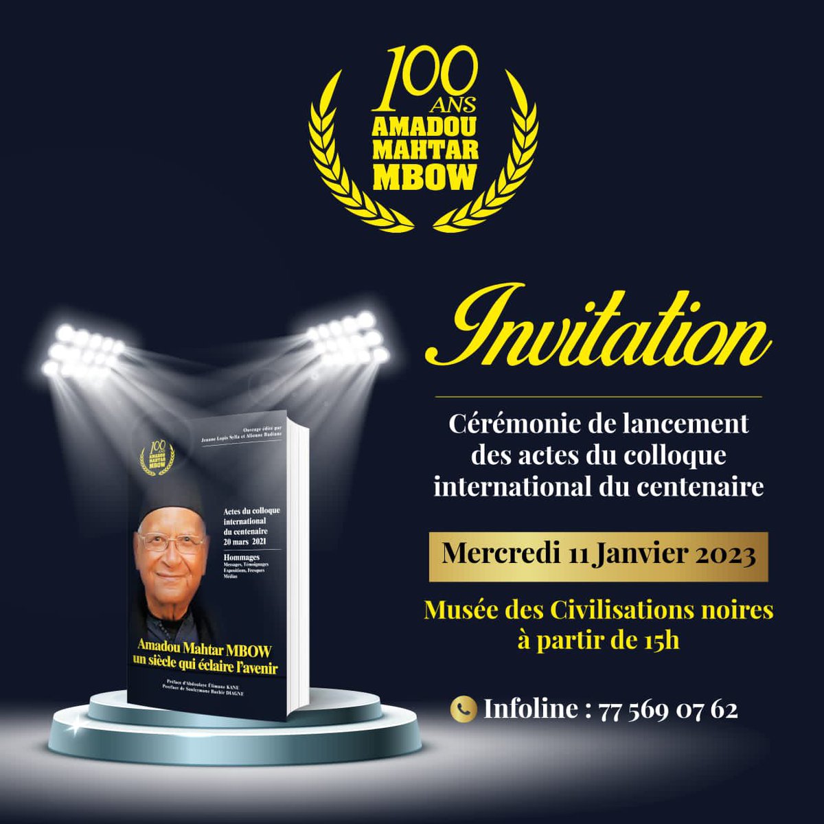 Amadou-Mahtar Mbow tweet media