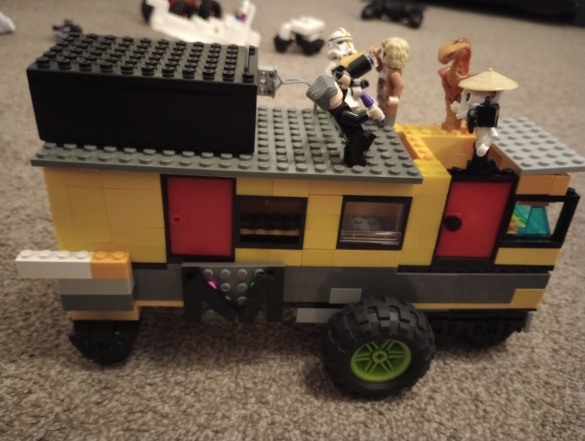 cm_perry_writes's tweet photo. @LEGO_Group #BuildLikeAMaster A Northeast metro train taken over by the bad guys by Gregory age 8. He's used Lego motors from the 80s that were once his Dad's! https://t.co/K0IZk0sSsH