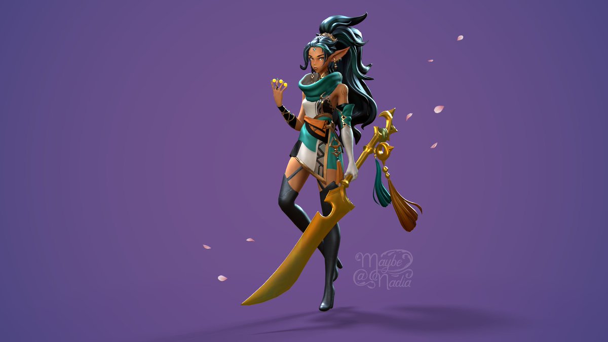 maybe_nadia's tweet image. Hi! I'm Nadia, a Junior 3D Character/General Artist from Spain trying to land my first job in the industry!
🎨Portfolio: maybenadia.carrd.co
📩 nadya698@gmail.com
#3Dartist #gamedevjob  #PortfolioDay #3dcharacter