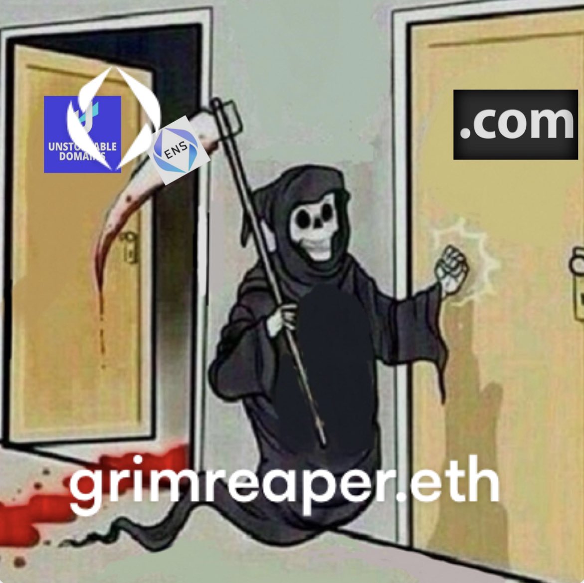 I accepted an offer of 3WETH for grimreaper.eth tonight! ✊✊

Thank you to fellow 10k club member 1437.eth for the purchase! 🤝

This is a banger name AND avatar, good ser.