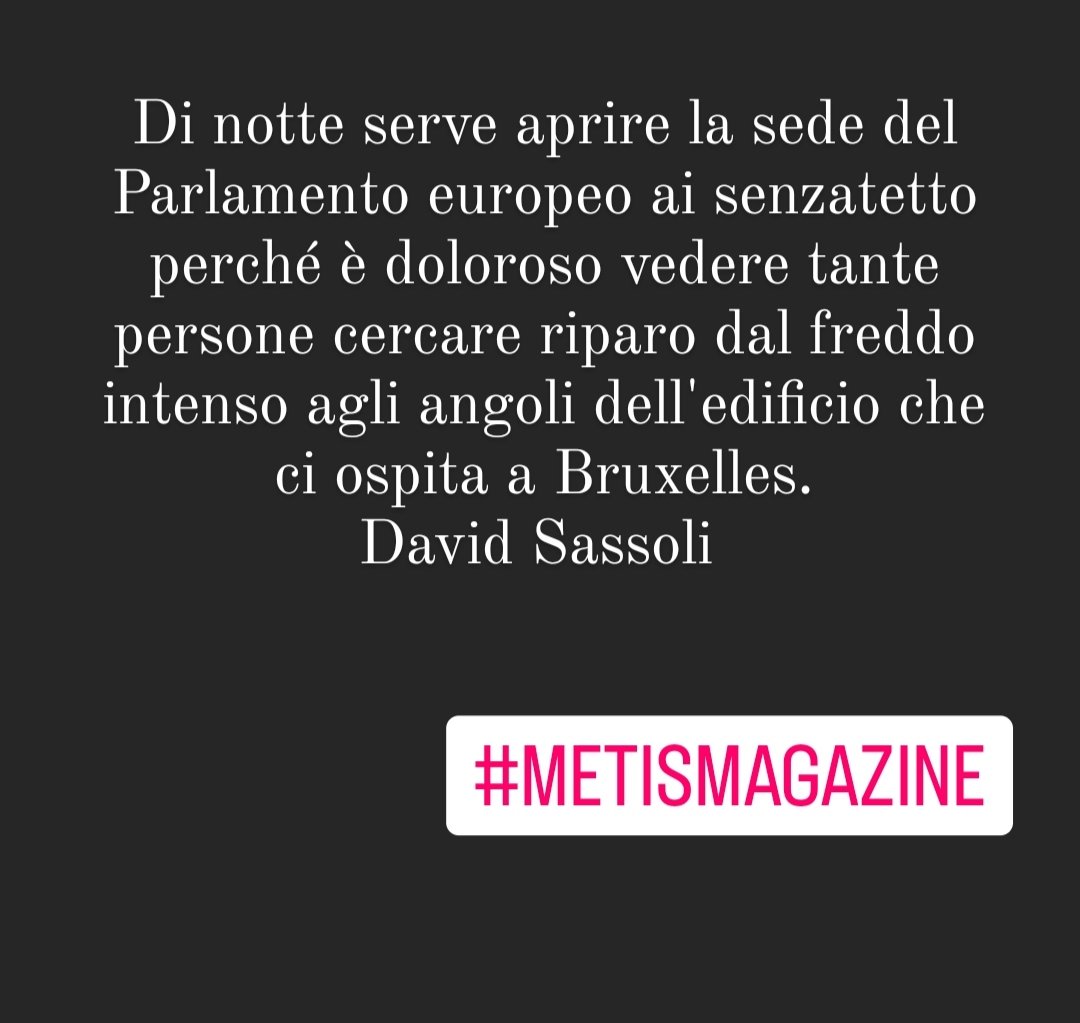 MetisMagazin's tweet photo. L'#Aforisma di #MetisMagazine
#sassoli #DavidSassoli #Bruxelles #UrsulavonderLeyen #parlamentoeuropeo https://t.co/glPAUlKW8m