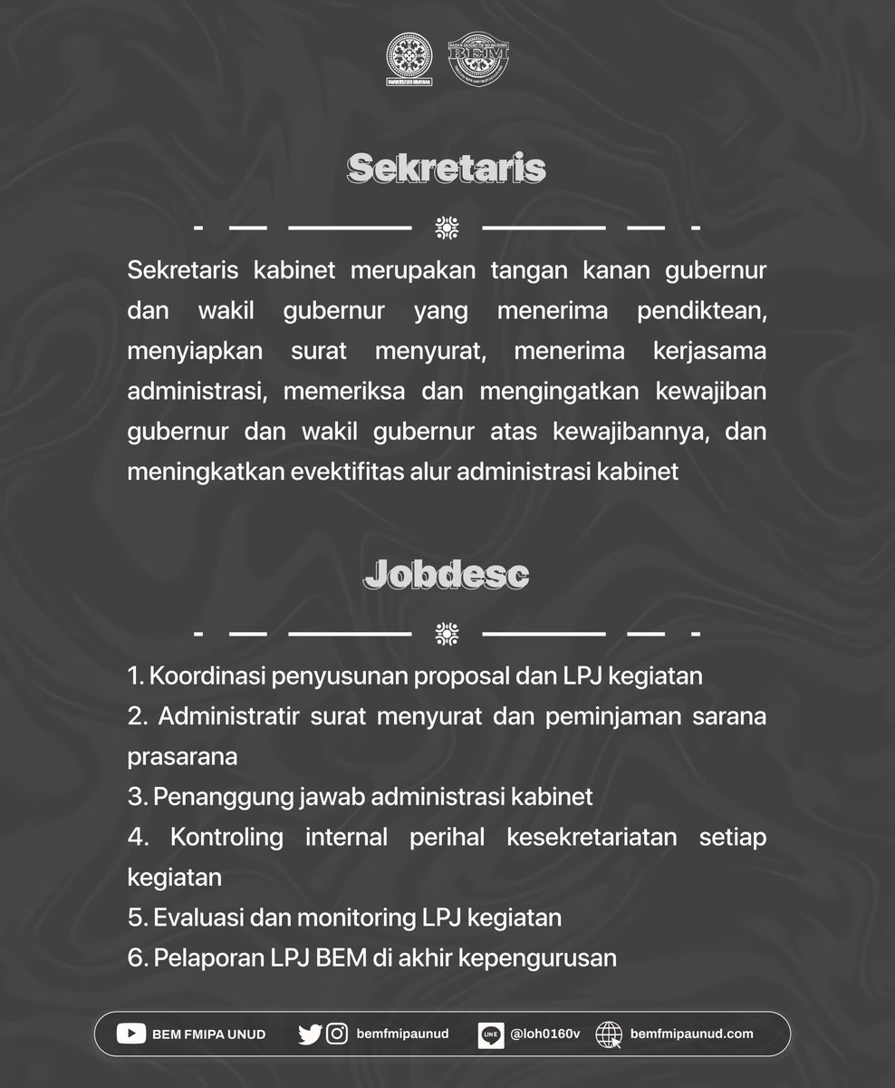 bemfmipaunud's tweet photo. •••
"Menumbuhkan Semangat Kekeluargaan, Bekerja Sama Untuk MIPA dan Udayana”
•••

𝙱𝙴𝙼 𝙵𝙼𝙸𝙿𝙰 𝚄𝙽𝚄𝙳 𝟸𝟶𝟸𝟸
𝙺𝚊𝚋𝚒𝚗𝚎𝚝 𝙺𝚘𝚕𝚊𝚋𝚘𝚛𝚊𝚜𝚒 𝙰𝚜𝚊 𝙿𝚊𝚖𝚒𝚝 𝚄𝚗𝚍𝚞𝚛 𝙳𝚒𝚛𝚒 https://t.co/4sGkC9VgsU