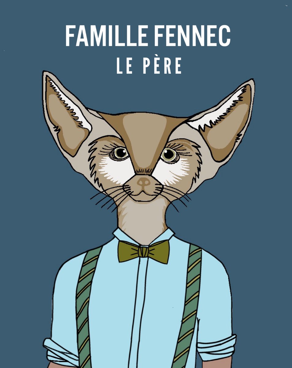 Family FENNEC - The father! #nft #NFT #OpenSeaNFT