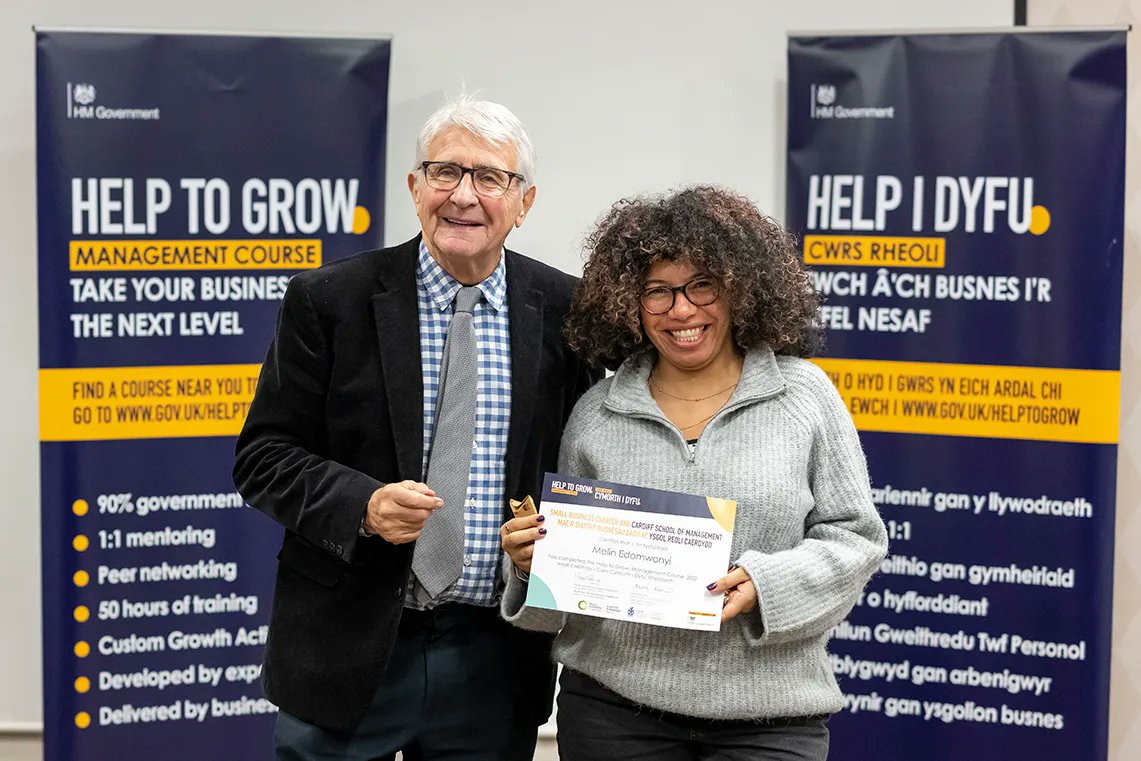 2020_Leadership's tweet photo. Some great photos of our last group finishing their #HelptoGrow management journey @CardiffMetCSM. 

The January course is now full.

Join our March course before it fills up 👉https://t.co/J3qtFTdOFv https://t.co/gaj3Bd6bgO