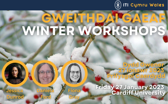 Three workshops in one half-day💪

Sign up for the <a href="/ITICymruWales/">ITI Cymru Wales</a> Winter Workshops on Fri 27 Jan in Cardiff here 👇

eventbrite.co.uk/e/iti-cymru-wa…

#xl8