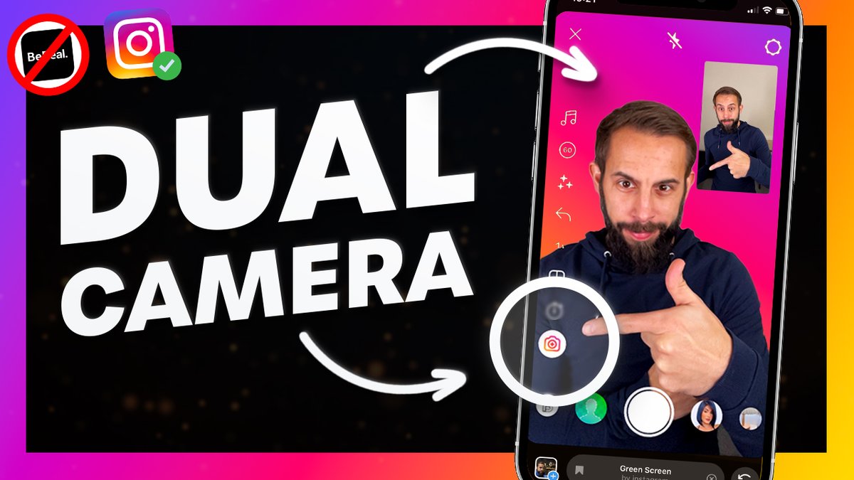 simplycreate's tweet image. BeReal...?! Use Instagrams Dual Camera Feature on your Reels! 🚀 

Watch here: youtu.be/jXmjfJX-9mg

Check out this new video tutorial on how to master the Dual Camera Feature.

#InstagramReels #DualCameraFeature #VideoTutorial #ContentCreationTips