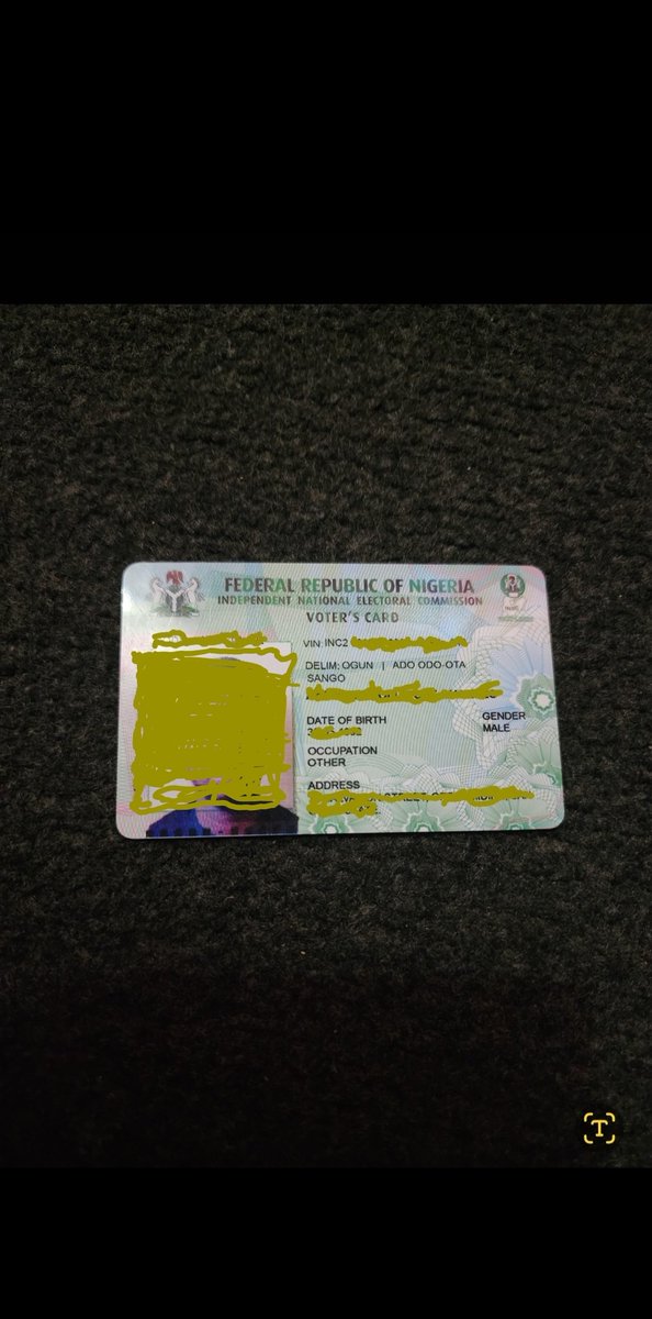 woleonit's tweet photo. If you desire a new Nigeria, a working Nigeria, a secured and stable economy. You need to get your PVC like i just did and vote Peter Obi. I am Yoruba and my vote is for Peter Obi. #Presidential #PeterObi4President2023 https://t.co/TNOfOAsn01