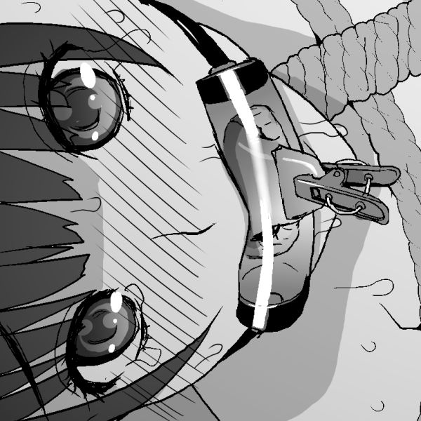 たまにしれっとこんな小道具を描きますけど思いつきで描いてることも多いです。実在するかはわからないです。
貞操具は調べて描きました。 