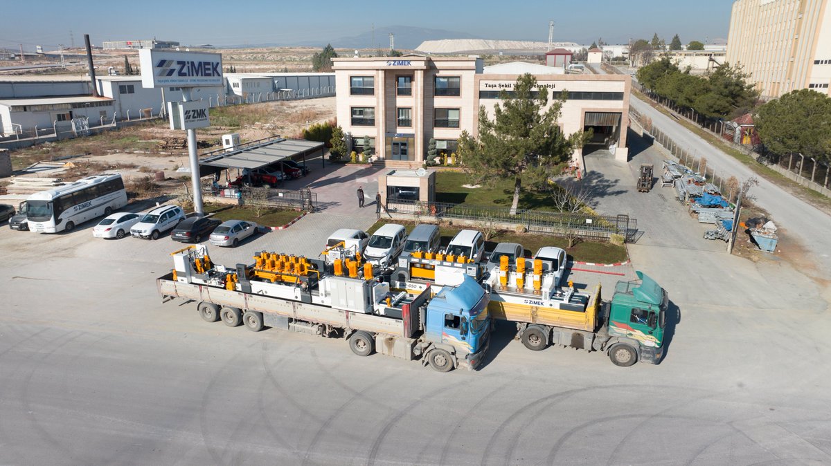 zimekmachine's tweet photo. 🇹🇷 Afyonkarahisar Ümit Mermer'in Strip Cila ve Ebatlama Hatları yüklenmiştir. Hayırlı olmasını diler, Zimek Makina'yı tercih ettikleri için teşekkür ederiz. https://t.co/l6QClTcaTQ