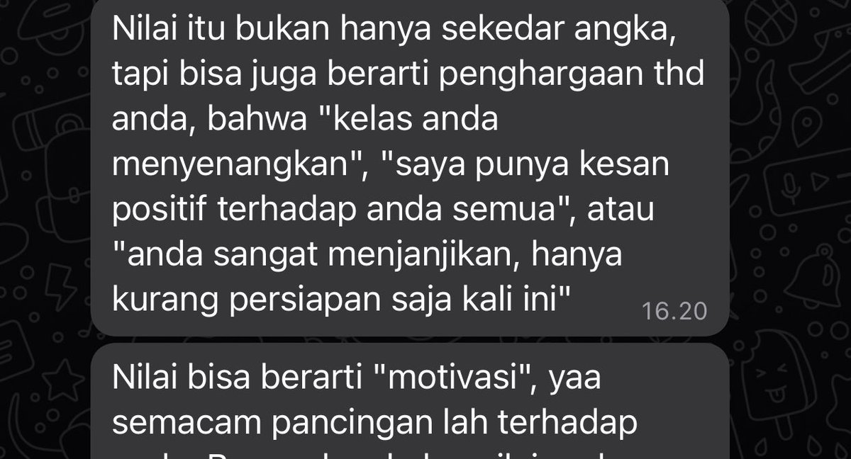 windwinie's tweet image. Selalu suka sama dosen-dosen kriminologi yang ngasih feedback ke mahasiswanya, apalagi secara personal kaya gini. Karena nanti mahasiswa ga cuma ngejar angka aja tapi juga &apos;pengembangan diri&apos;, mahasiswa jadi tau apa yg kurang, apa yg harus ditingkatin, apa yg harus dipertahanin❤️