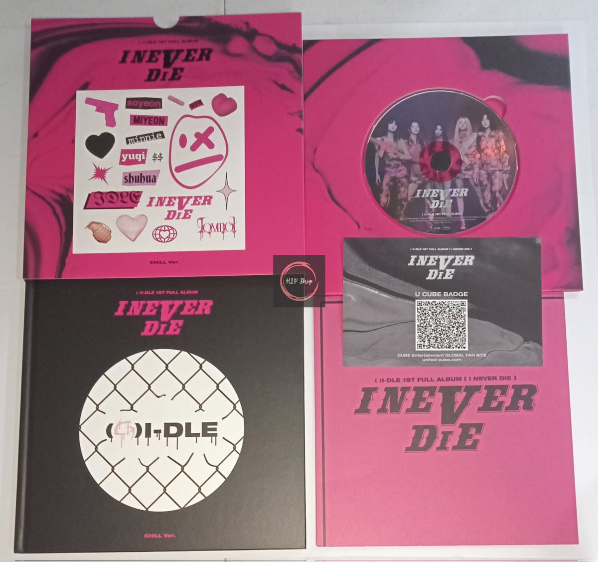 HIPShopp's tweet photo. WTS | LFB | PH
OFFICIAL Unsealed (G)I-DLE 1st Full Album I NEVER DIE
- on hand
- in good condition
- placed in the original plastic cover

Inclusions: sleeve, pet film, booklet, CD package, CD, lyric paper, &amp;sticker

You may order at https://t.co/Ix9ymkMUvK.

#Kpop #GIDLE #Album https://t.co/stkxRoprwv