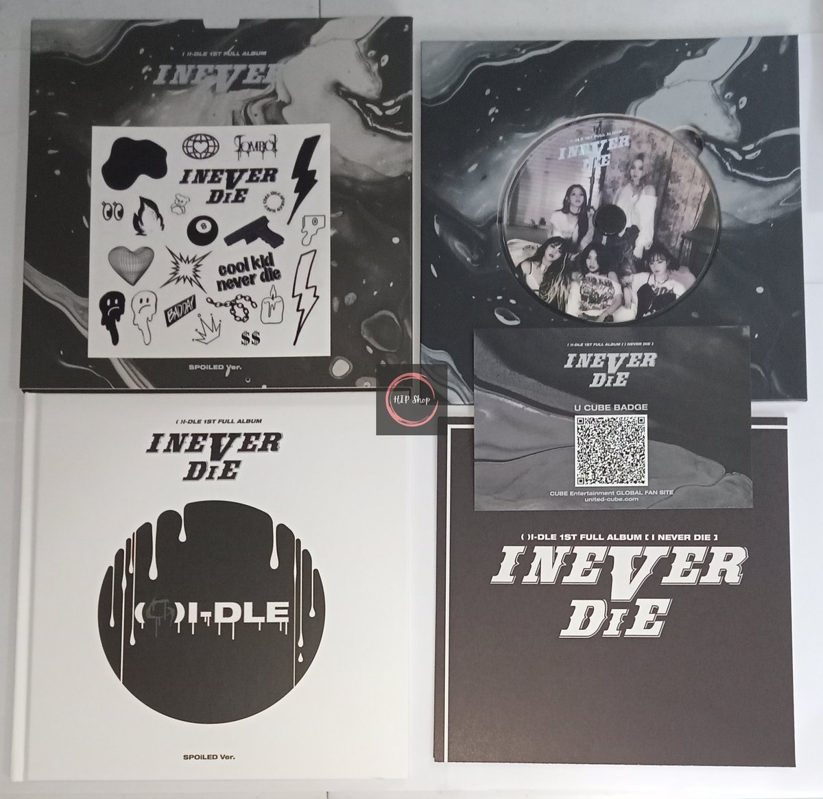 HIPShopp's tweet photo. WTS | LFB | PH
OFFICIAL Unsealed (G)I-DLE 1st Full Album I NEVER DIE
- on hand
- in good condition
- placed in the original plastic cover

Inclusions: sleeve, pet film, booklet, CD package, CD, lyric paper, &amp;sticker

You may order at https://t.co/Ix9ymkMUvK.

#Kpop #GIDLE #Album https://t.co/stkxRoprwv