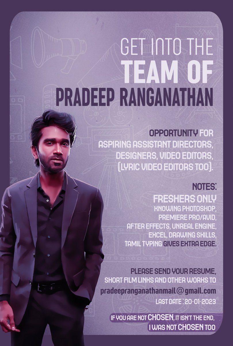 Pradeep Ranganathan tweet media