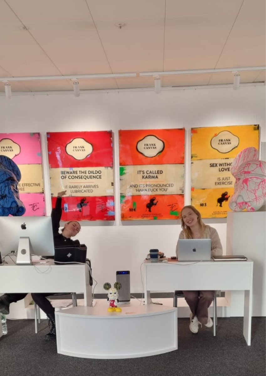 Say hello to our team in Villars! We began 2023 with big ambitions and new adventures. Follow us for latest news. #team #art #investment #investing #contemporary