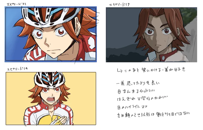 だいぶ前に🗝垢で載せた目トレスのやつ 