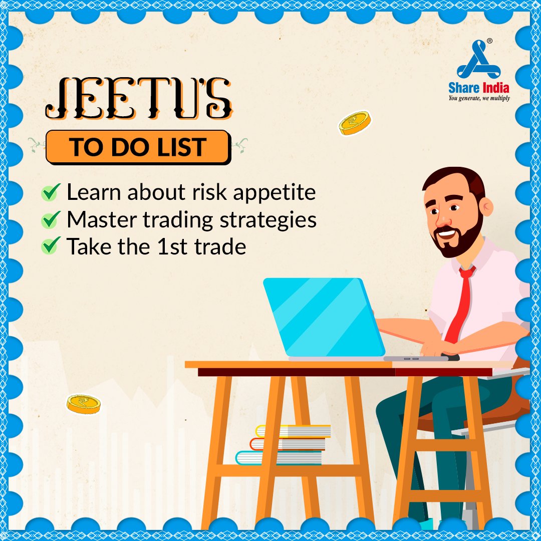 shareindiasec's tweet image. Jeetu aur Haari nikal pade hai apne trading ke safar par. 

Aapki to-do list mein kya h? Share it with us in the comments below.

#GoodTraderBadTrader #IndiaKaApnaTradingPlatform #ShareIndia