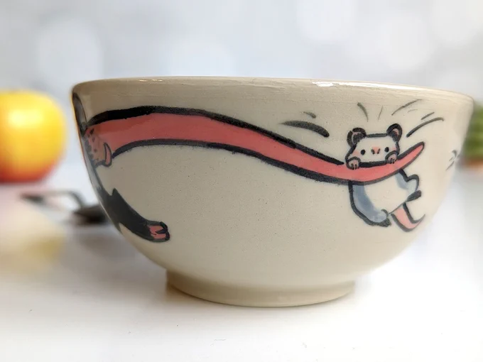 Hi #PortfolioDay !I'm a ceramic artist and illustrator designing and making cute pottery, figurines and porcelain jewelry. My work is 100% handmade and animal themed. 