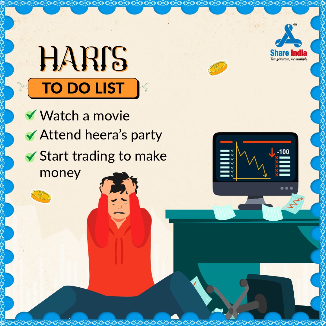 shareindiasec's tweet image. Jeetu aur Haari nikal pade hai apne trading ke safar par. 

Aapki to-do list mein kya h? Share it with us in the comments below.

#GoodTraderBadTrader #IndiaKaApnaTradingPlatform #ShareIndia