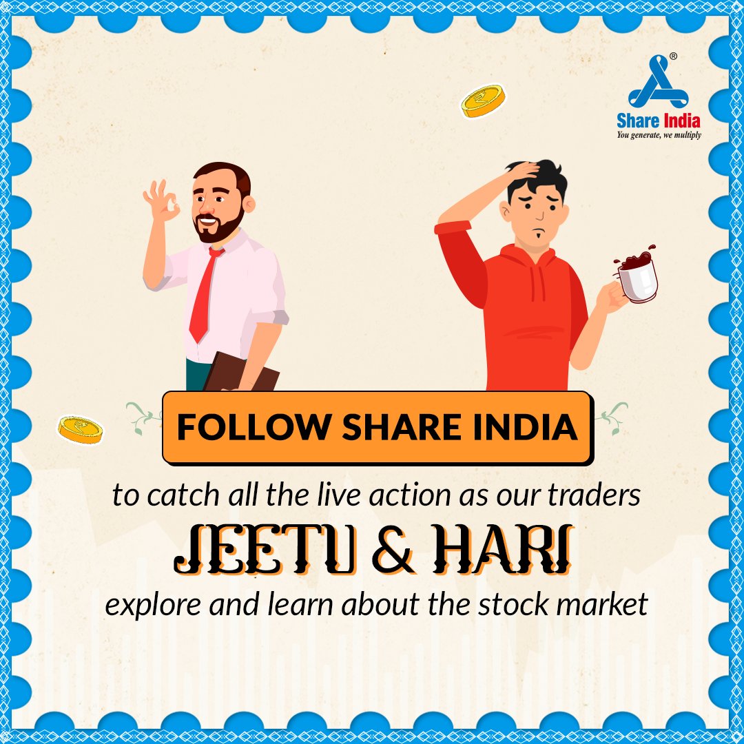 shareindiasec's tweet image. Jeetu aur Haari nikal pade hai apne trading ke safar par. 

Aapki to-do list mein kya h? Share it with us in the comments below.

#GoodTraderBadTrader #IndiaKaApnaTradingPlatform #ShareIndia