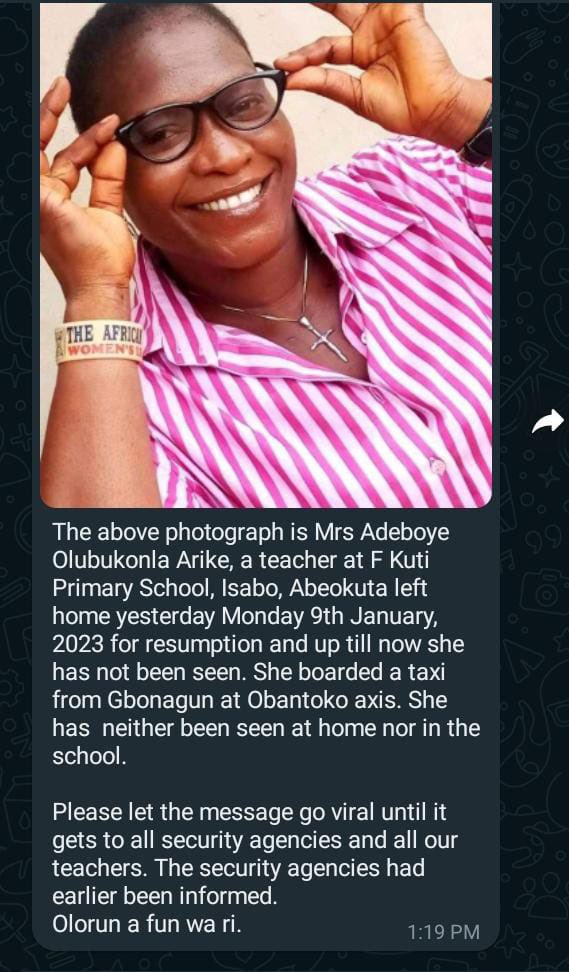 AraOmoEgba's tweet photo. Please repost 🙏🙏🙏🙏 https://t.co/n5YsIFYVwY