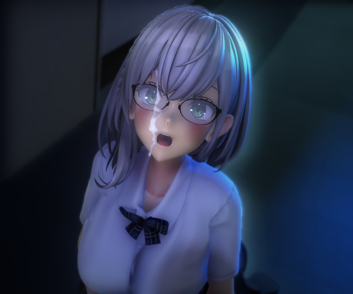 シコシコ鑑賞中のぶっかけ事故♡ 