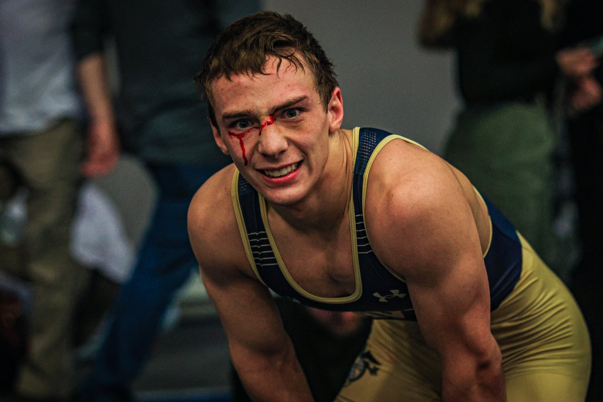 NCAAWrestling's tweet photo. Vote for the #NCAAWrestling Photo of the Week 📸

1⃣ @CycloneWR Victory Lap ☝️
2⃣ @HokiesWrestling Theater 🎭
3⃣ @NavyWrestling Built Different 🩸
4⃣ @NUWrestle Lower the BOOM 💥 https://t.co/YxYt8miMBv