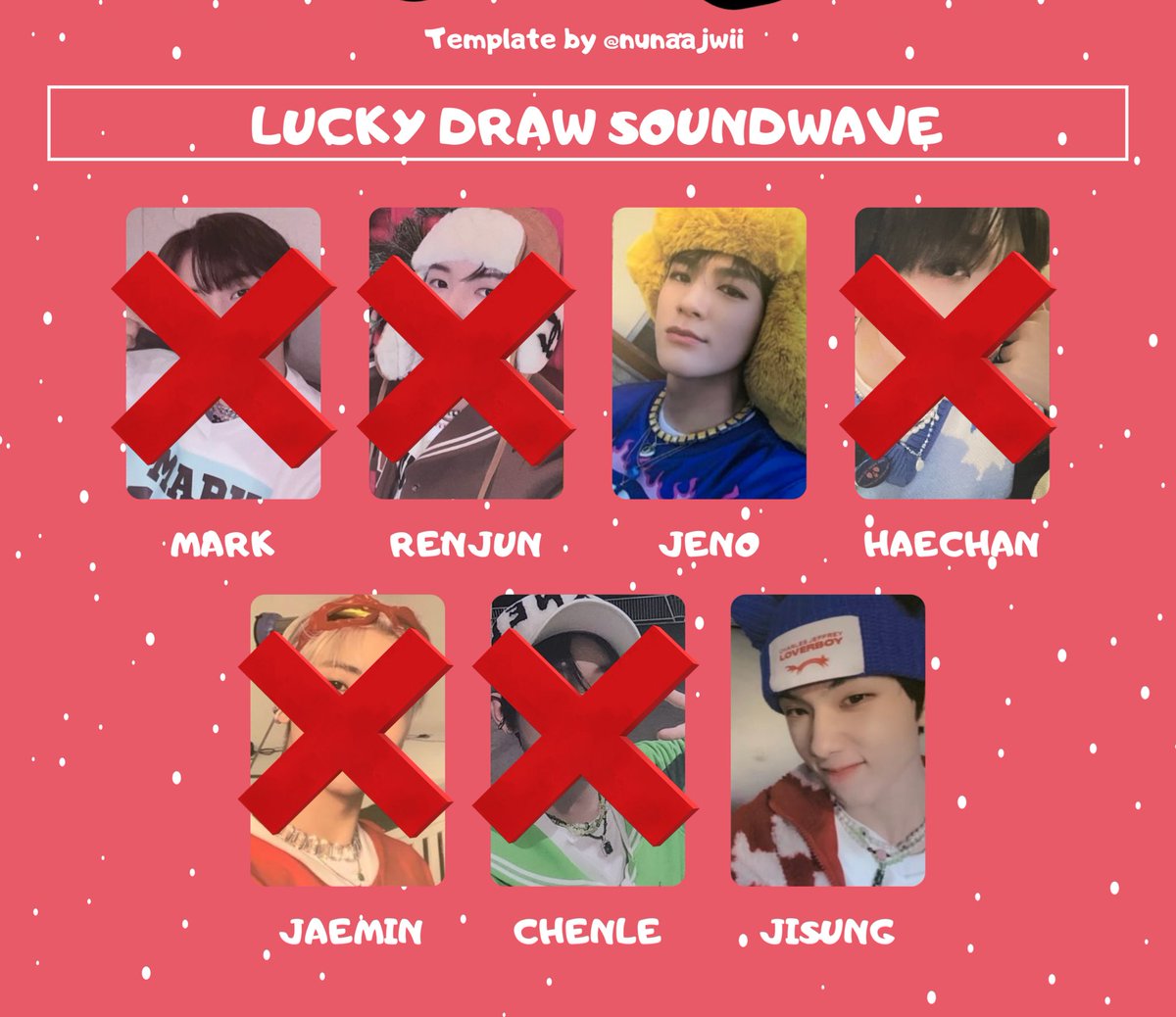 wts lfb | #nctdream 

nct dream candy soundwave lucky draw event

jeno 💰RM52
jisung 💰RM48

take both for RM92

#pasarNCT #PasarNCTmy #pasarncity #pasarnctdream #mynctjual #mynctbeli #nct