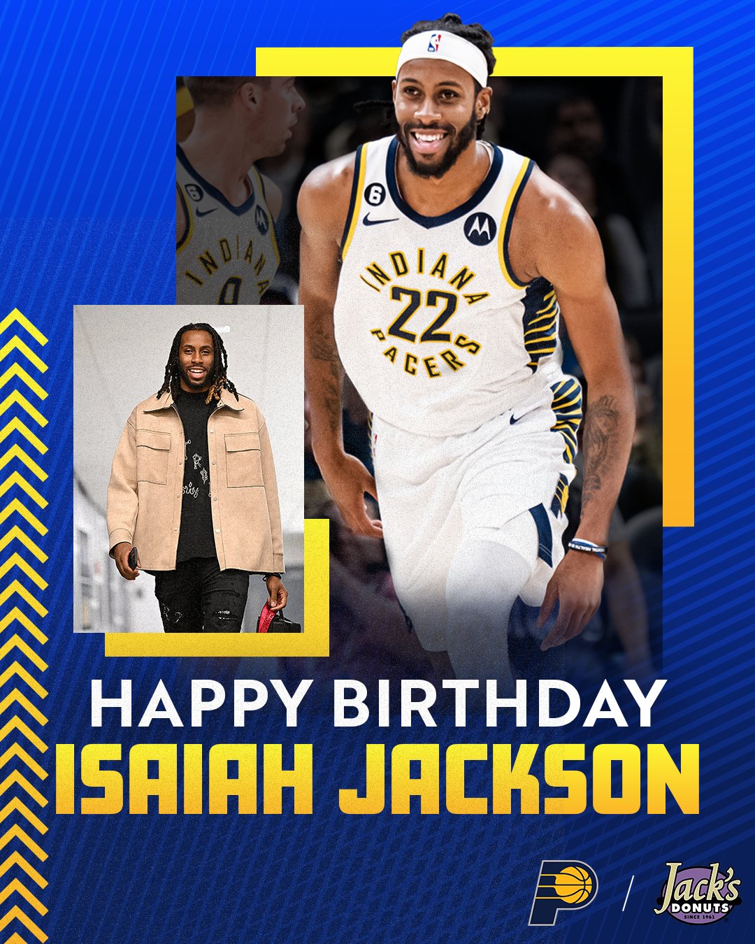 Happy 21st birthday to Isaiah Jackson! 