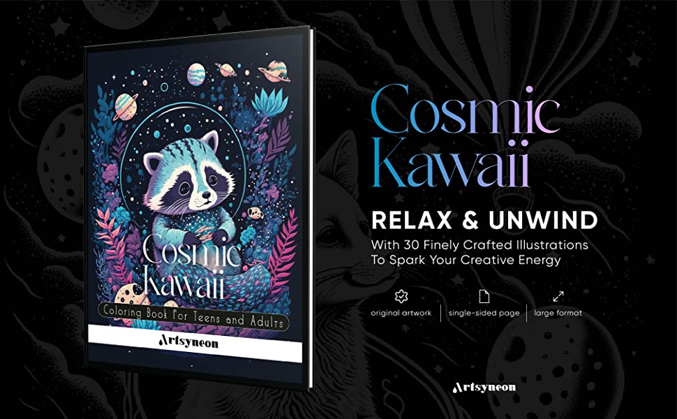MostakimaBegum's tweet image. 📘 Book title: Cosmic Kawaii Coloring Book For Teens and Adults
🛒👉amazon.com/Cosmic-Kawaii-…
#adultbook #teenbook #coloringbook #cosmickawaii #animalsIllustrations #creativitybook, #relaxationbook #cutegalacticanimals #designedcoloringbook #preventcolorstaining #cosmickawaiidesign