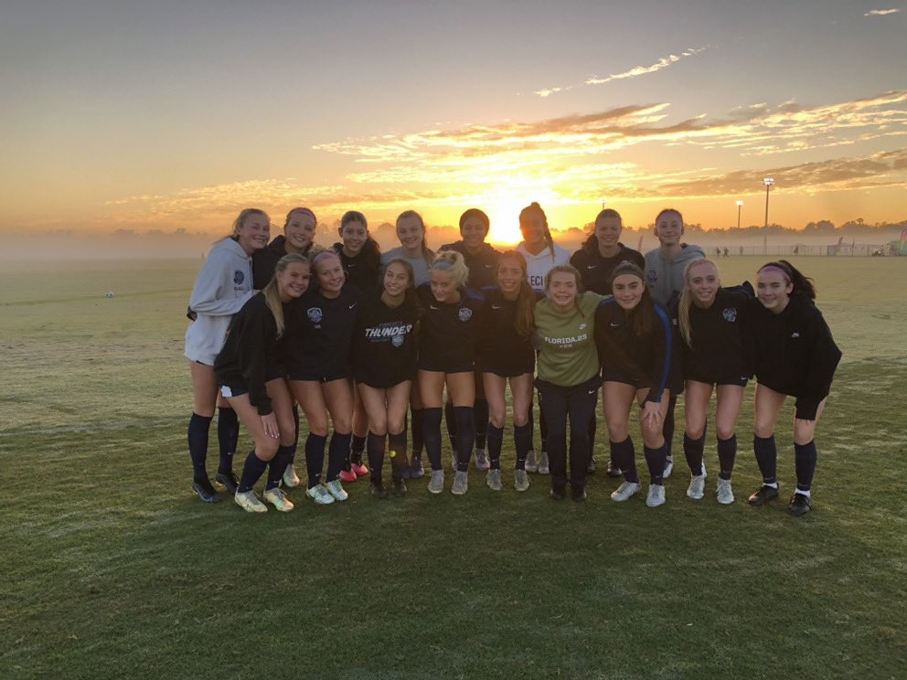 MTA05ECNL's tweet photo. Good morning from #ECNLFL @ECNLgirls https://t.co/3PkFUjoK6o