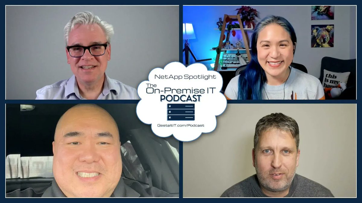 Techstrong.IT (@techstrongit) on Twitter photo New episode of <a href="/OnPremiseIT/">On-Premise IT Podcast</a>: #HybridCloud is Evolving Into the #Multicloud with <a href="/NetApp/">NetApp</a> <a href="/NetAppInsight/">NetApp INSIGHT</a> <a href="/SFoskett/">Stephen Foskett</a> <a href="/PhoebeGoh/">Phoebe Goh (is not here)</a> <a href="/ArjanTim/">Arjan Timmerman</a> <a href="/Digital_KungFu/">Vuong Pham a bit salty. Doing the needful</a> #Sponsored #BlueXP #Insight tfd.bz/3ZnW1jJ New episode of <a href="/OnPremiseIT/">On-Premise IT Podcast</a>: #HybridCloud is Evolving Into the #Multicloud with <a href="/NetApp/">NetApp</a> <a href="/NetAppInsight/">NetApp INSIGHT</a> <a href="/SFoskett/">Stephen Foskett</a> <a href="/PhoebeGoh/">Phoebe Goh (is not here)</a> <a href="/ArjanTim/">Arjan Timmerman</a> <a href="/Digital_KungFu/">Vuong Pham a bit salty. Doing the needful</a> #Sponsored #BlueXP #Insight tfd.bz/3ZnW1jJ