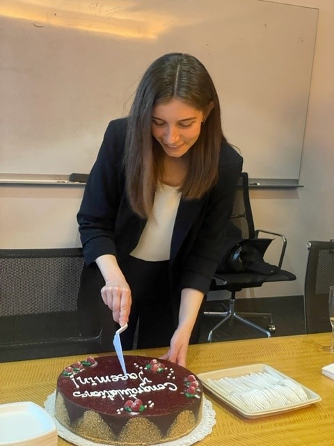 Congratulations to Dr. Yasemin Kaygusuz : Yasemin departed the Massague Lab in December .