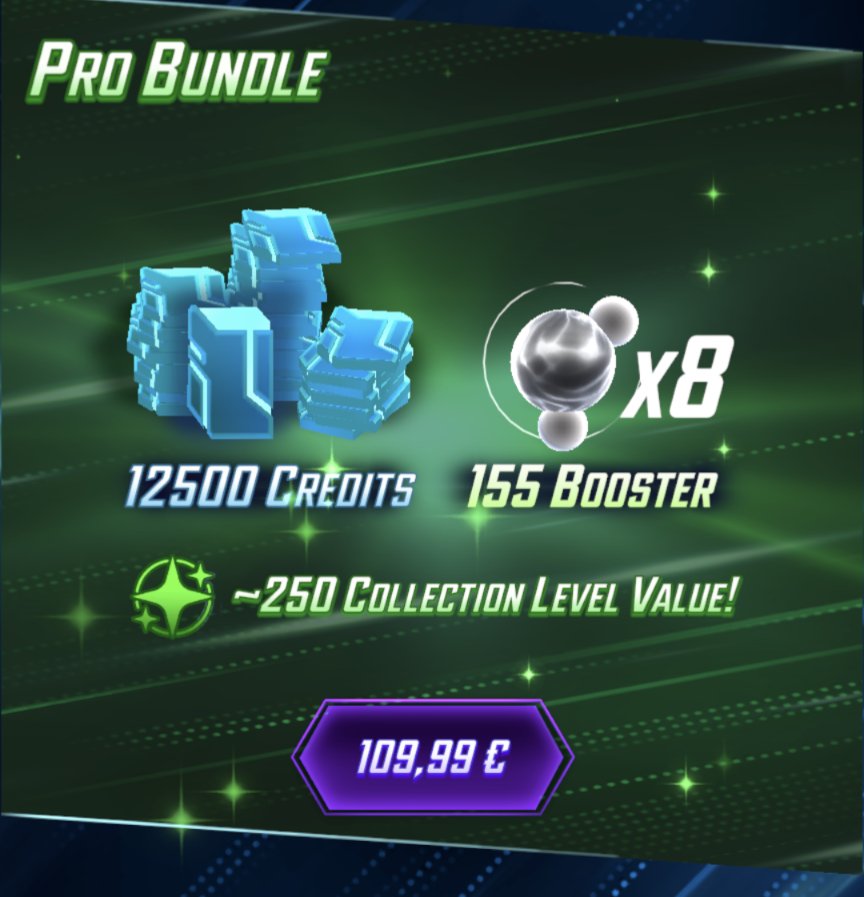 Makes87's tweet photo. #MarvelSnap ist so ein gutes (Mobile) Game aber was sind das bitte für MTX Preise 🥲 https://t.co/pVCFoNlOgF