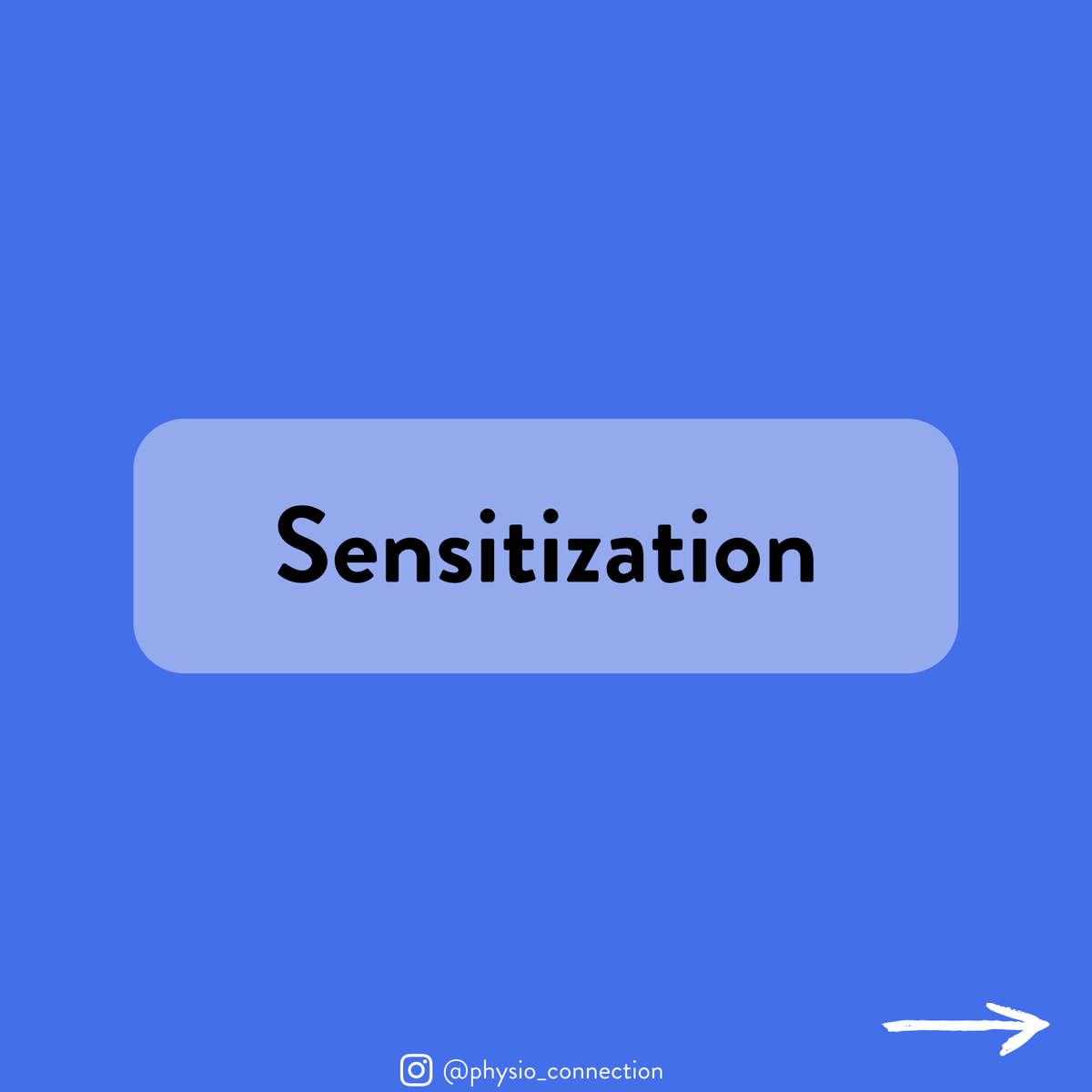 Sensitization. A term often used in pain management but what is it exactly?