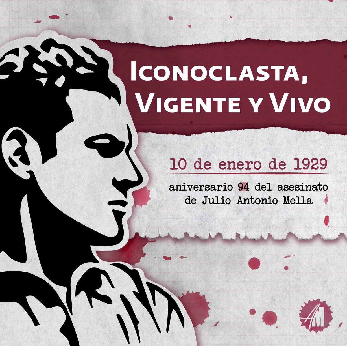 Julio Emilio Morejón Pérez (@juliomorejonp) on Twitter photo ❤️Partió después con su profundo paso y una canción que al porvenir advierte, Mella hacia el mediodía sin ocaso Su derribada sangre es vino fuerte alzad, alcemos en el rudo vaso la sangre victoriosa de la muerte.
#MellaVive #JuntarYVencer
<a href="/UdeLaHabana/">Universidad de La Habana</a>
📸 <a href="/AlmaMater_Rev/">Revista Alma Mater</a> ❤️Partió después con su profundo paso y una canción que al porvenir advierte, Mella hacia el mediodía sin ocaso Su derribada sangre es vino fuerte alzad, alcemos en el rudo vaso la sangre victoriosa de la muerte.
#MellaVive #JuntarYVencer
<a href="/UdeLaHabana/">Universidad de La Habana</a>
📸 <a href="/AlmaMater_Rev/">Revista Alma Mater</a>