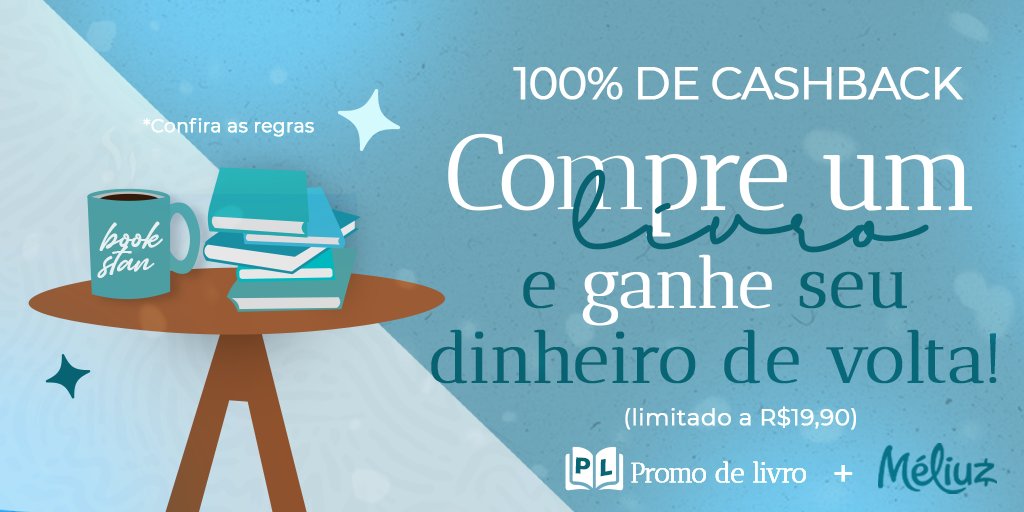 🚨 COMPRE UM LIVRO E GANHE SEU DINHEIRO DE VOLTA! 

No Meliuz você ganha 100% de cashback (até R$19,90), ou seja, o livro pode sair de graça! 

🔗meliuz.com.br/premium-link/8…

⬇️ Vem conferir o tutorial para aproveitar #publi