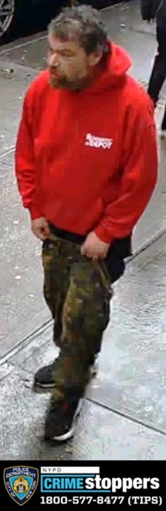 56YO Asian woman was forcibly pushed to the ground on NYE near Avenue of Americas and W 33st. Suspect then yelled, "you stupid Asian B, do you want another one?" <a href="/NYPDHateCrimes/">NYPD Hate Crimes</a> is investigating. #StopAsianHate