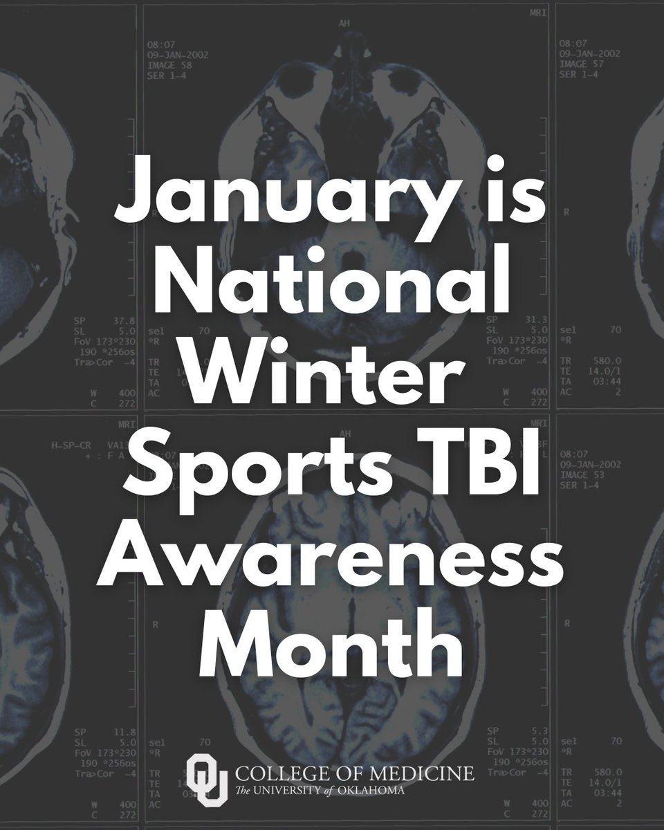 January is National Winter Sports Traumatic Brain Injuries (#TBI) Awareness Month.

Did you know that roughly 30% of #concussions in extreme sports occurred in snowboarding. Snow skiing was associated with about 25% of concussions.

Stay safe!

#TBIAwareness #TBIAwarenessMonth