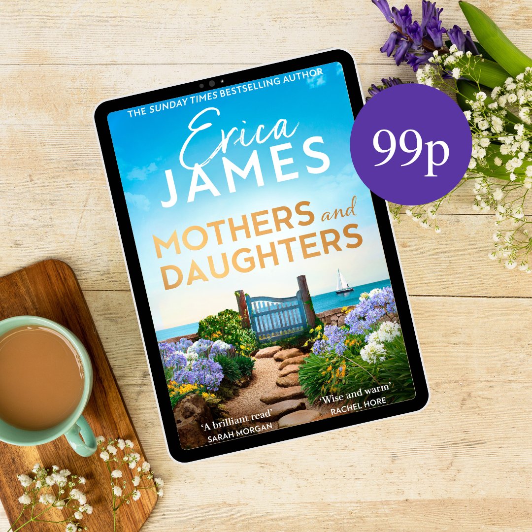 Two 99p bargains to be had for your Kindle this month, my very first published novel #ABreathOfFreshAir with @Orionbooks and my most recent #MothersAndDaughters with @HQstories