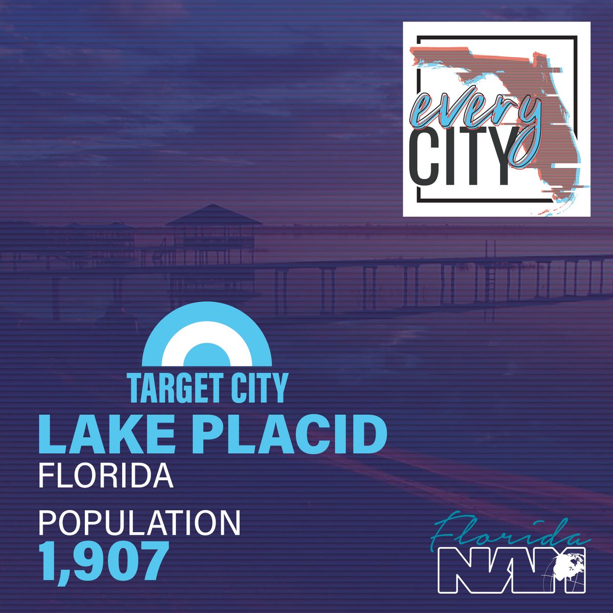 FL_NAM's tweet photo. We believe the gospel can reach #everycity in Florida.
Lake Placid is a target city that doesn't have a UPCI church.
Will you go?
Check out all of our target cities at https://t.co/K3WTpjOANp.
#everycity #FLNAM #NAM https://t.co/qLCDKKytpq